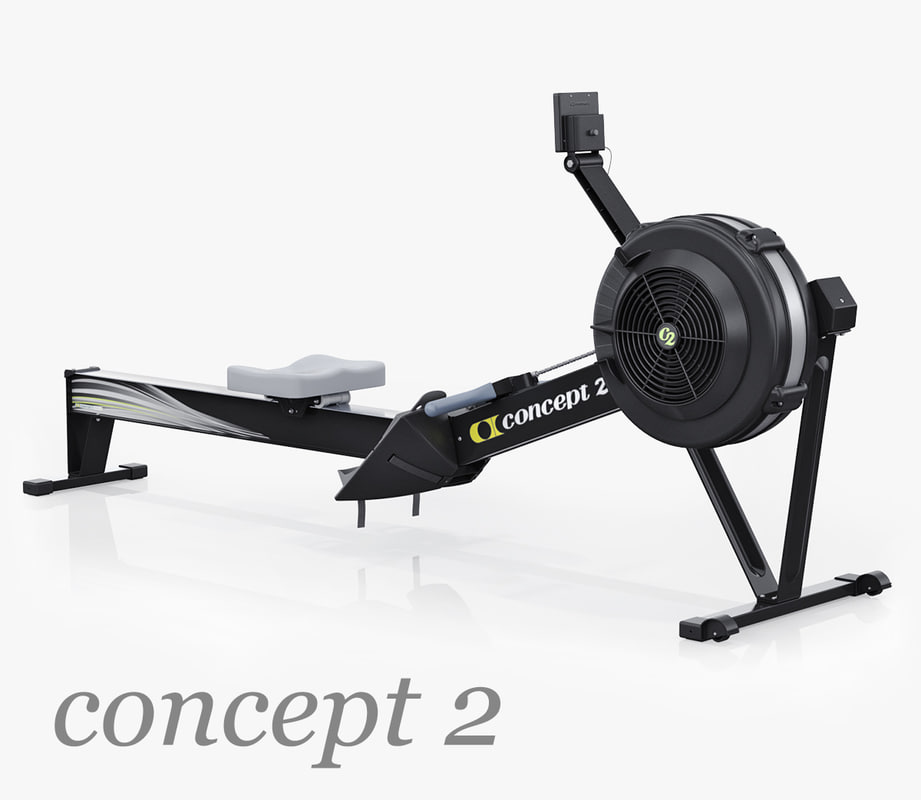 3D indoor rower concept 2 TurboSquid 1262230