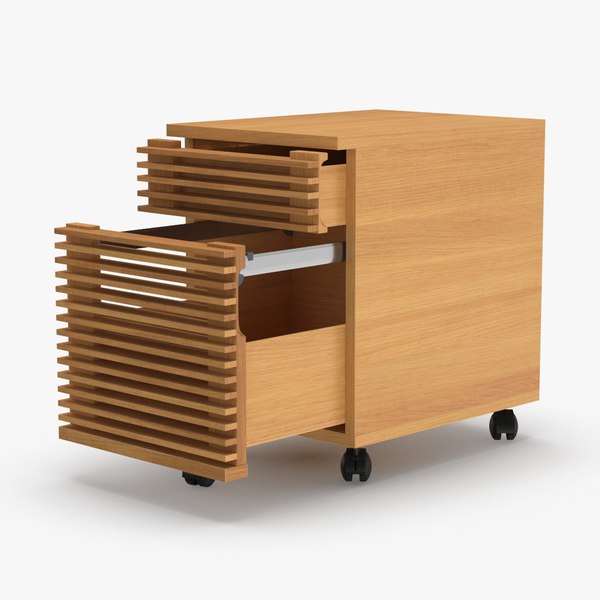 3d modern-filing-cabinet model