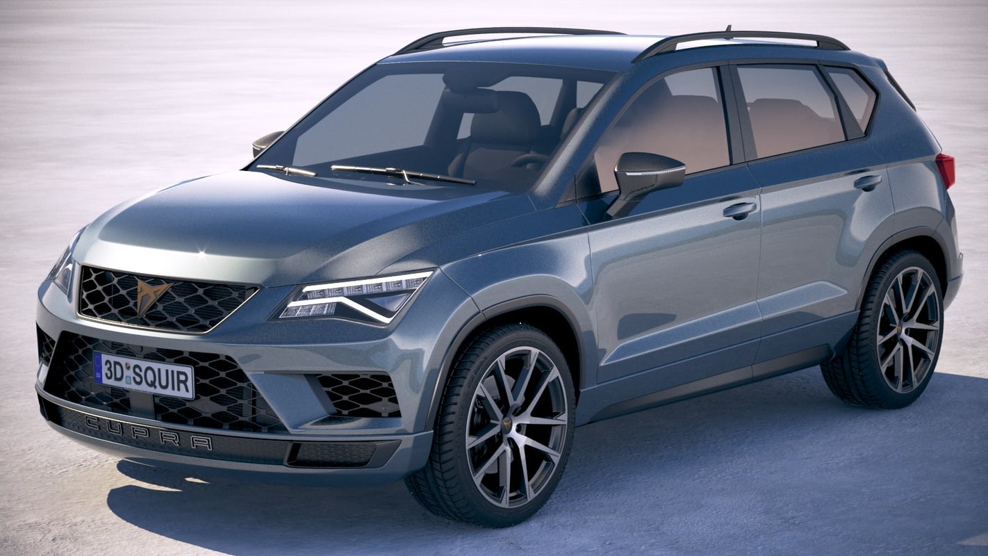 3d Seat Ateca Cupra - Turbosquid 1262411