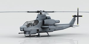 helicopter bell ah-1z viper 3D