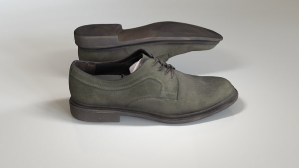 aston grey suede shoes