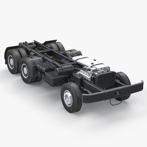 3D truck chassis