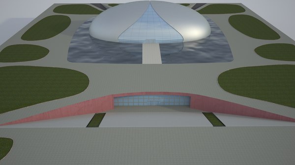 3D realistic national centre performing model