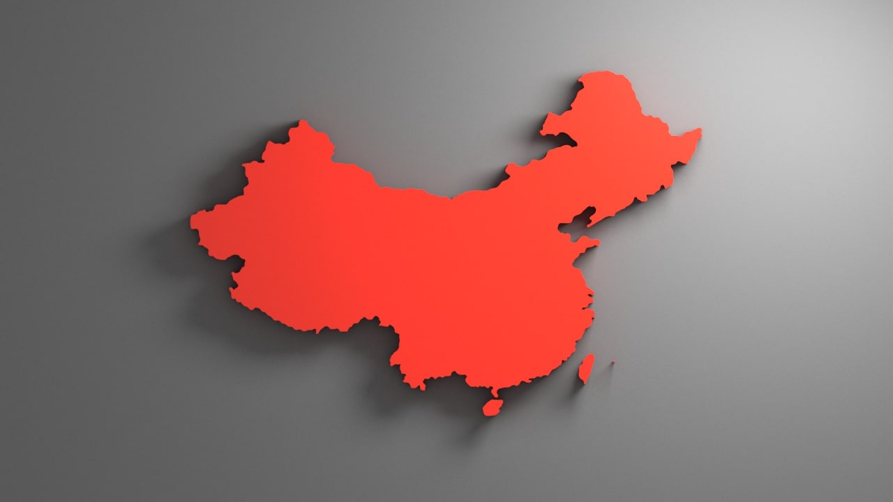 中国地图3d模型