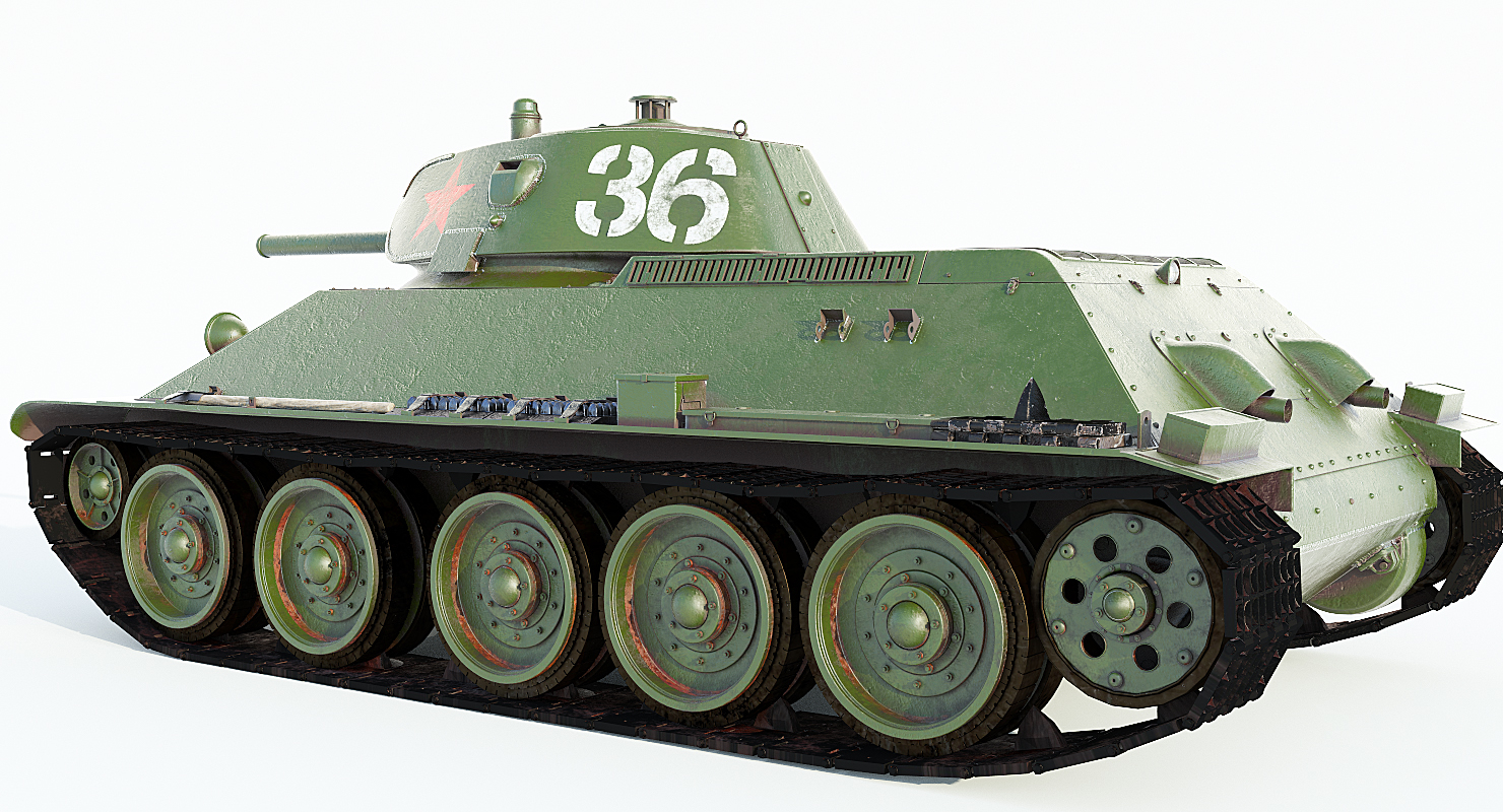 t-34/76 1940年3d模型