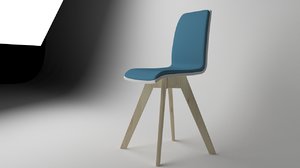 3D modern chair mocka