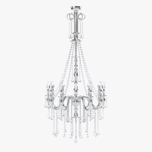 3D luxury chandelier