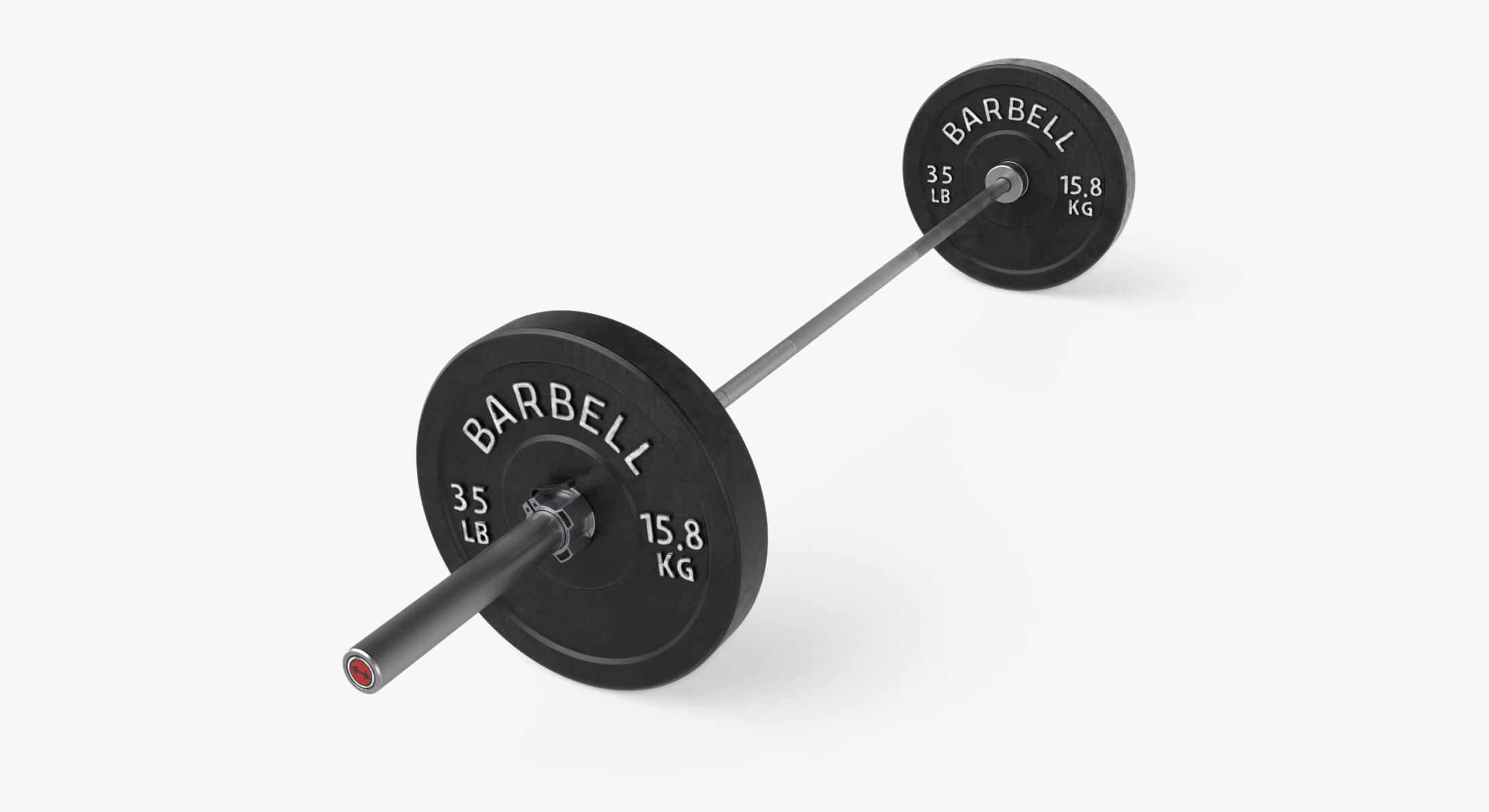 Crossfit barbell bar 3D TurboSquid 1263131