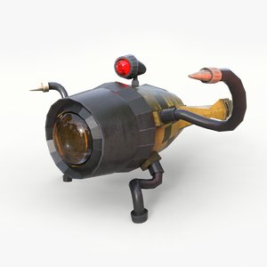 3D model concept submarine