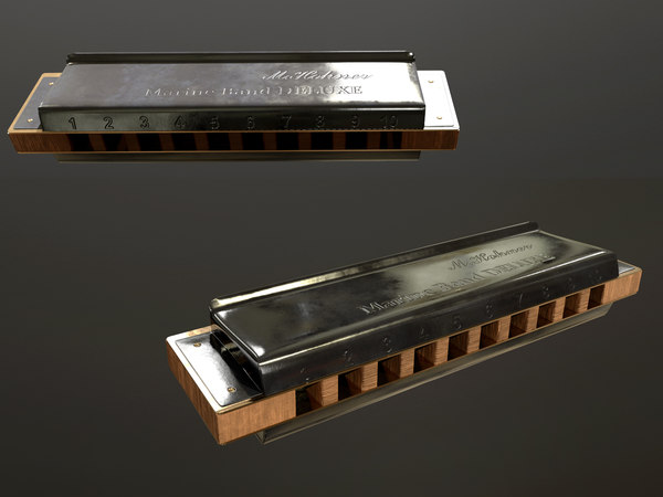 harmonica 3D