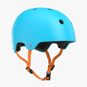 skateboard helmet 3D model