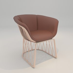 3D lounge chair