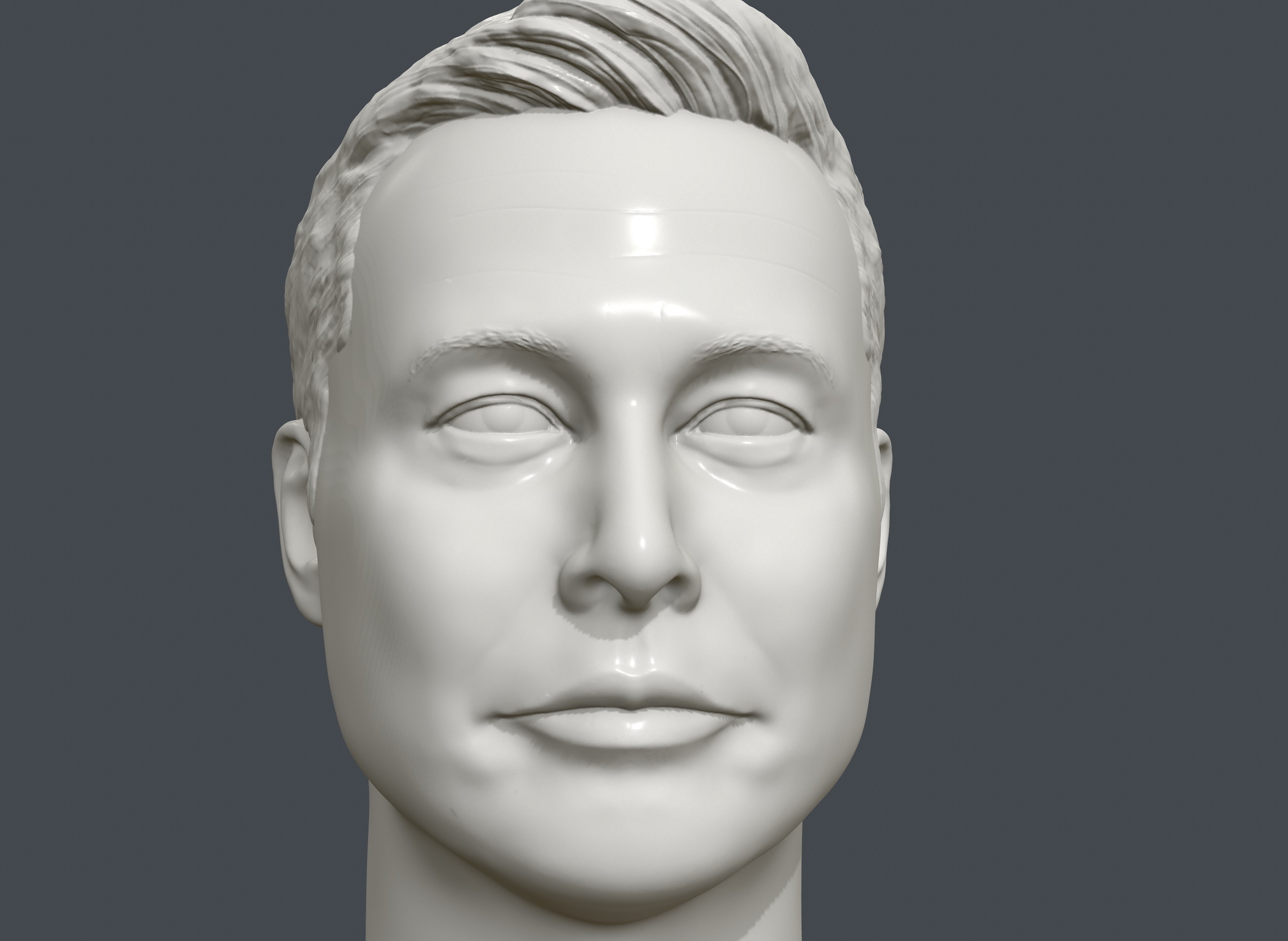 Printable portrait elon musk 3D model - TurboSquid 1263699