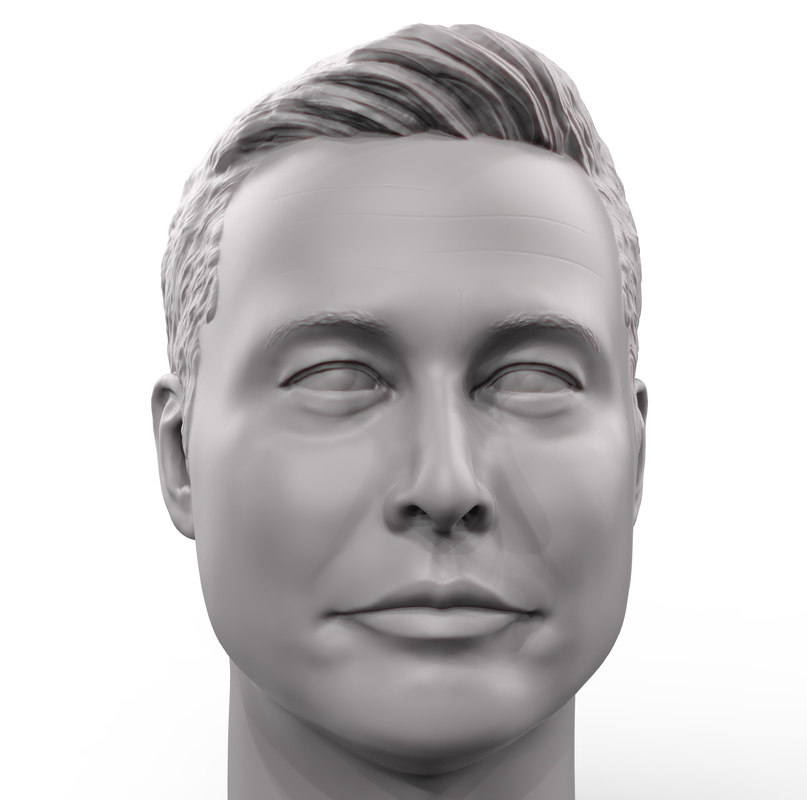 Printable portrait elon musk 3D model - TurboSquid 1263699