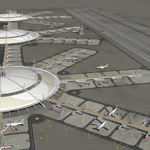 Airport 3D Models For Download | TurboSquid