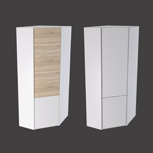 3D corner cabinet lausanne 2-31p