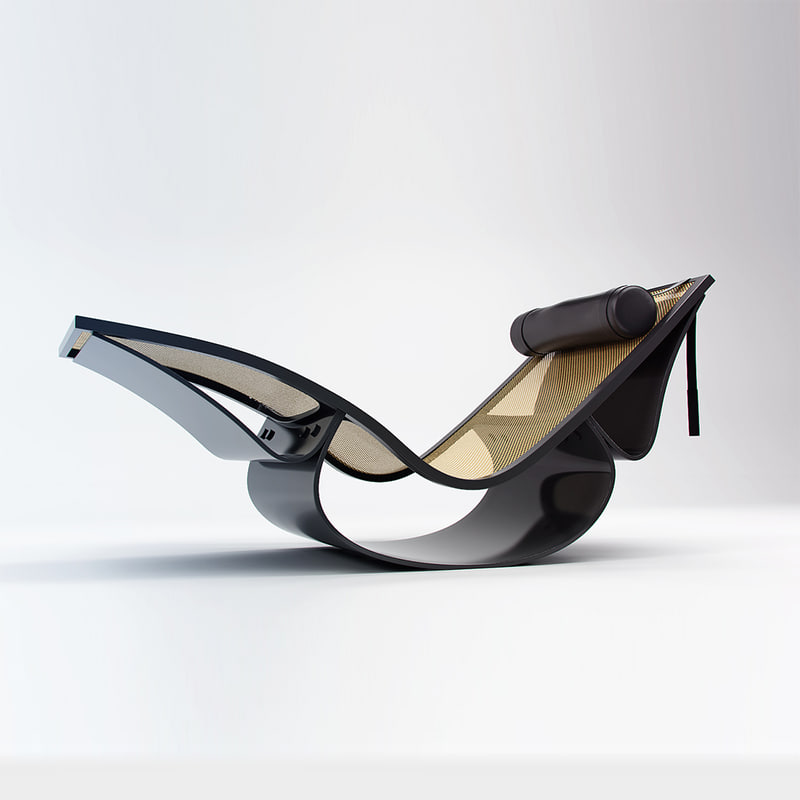 Niemeyer rio lounge chair model - TurboSquid 1263873