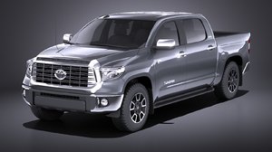 3D 2016 toyota limited model