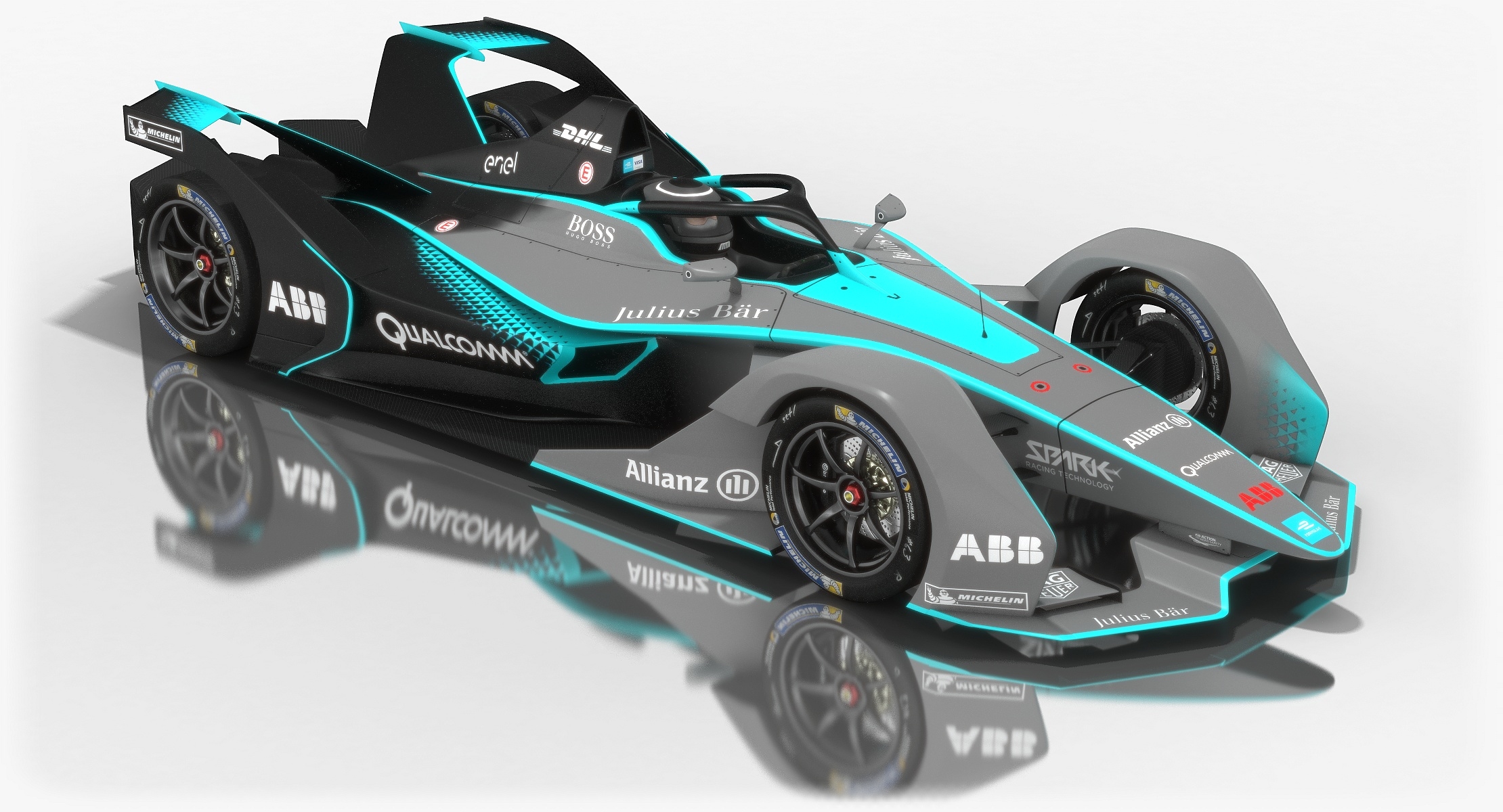 gen2 formula e car日内瓦版2018 2019年3d模型