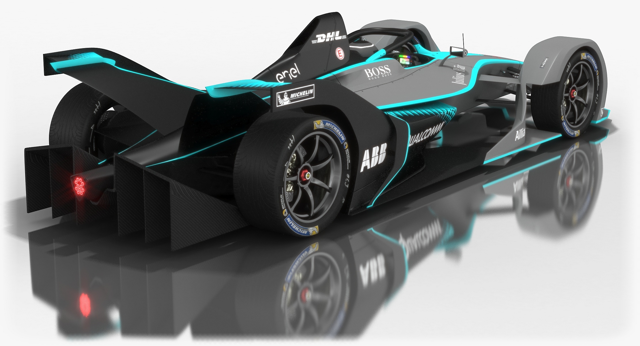 gen2 formula e car日内瓦版2018 2019年3d模型