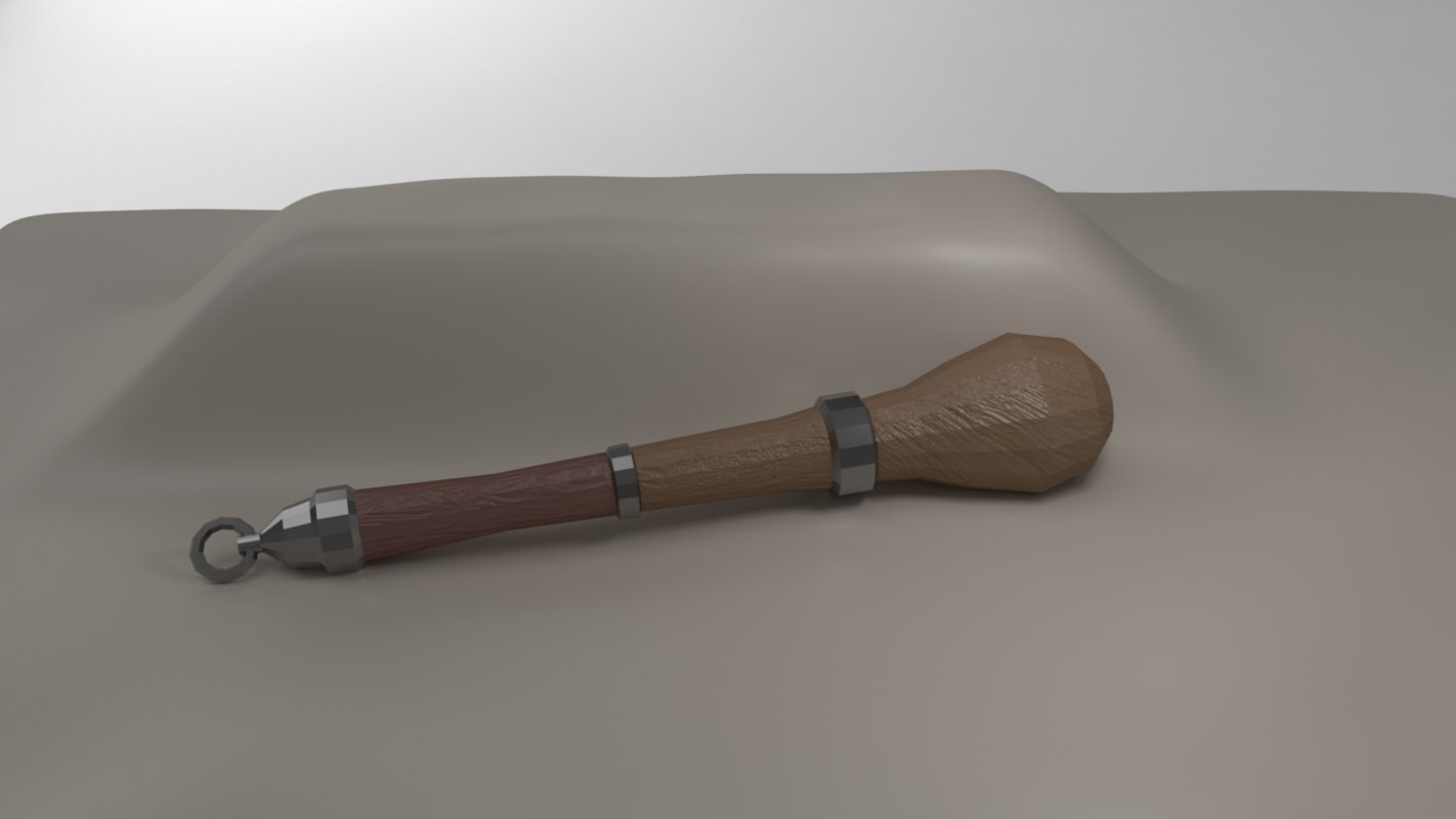 club weapon rpg 3D model