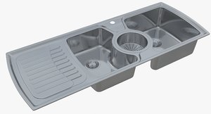 3D model sink oulin yl-303