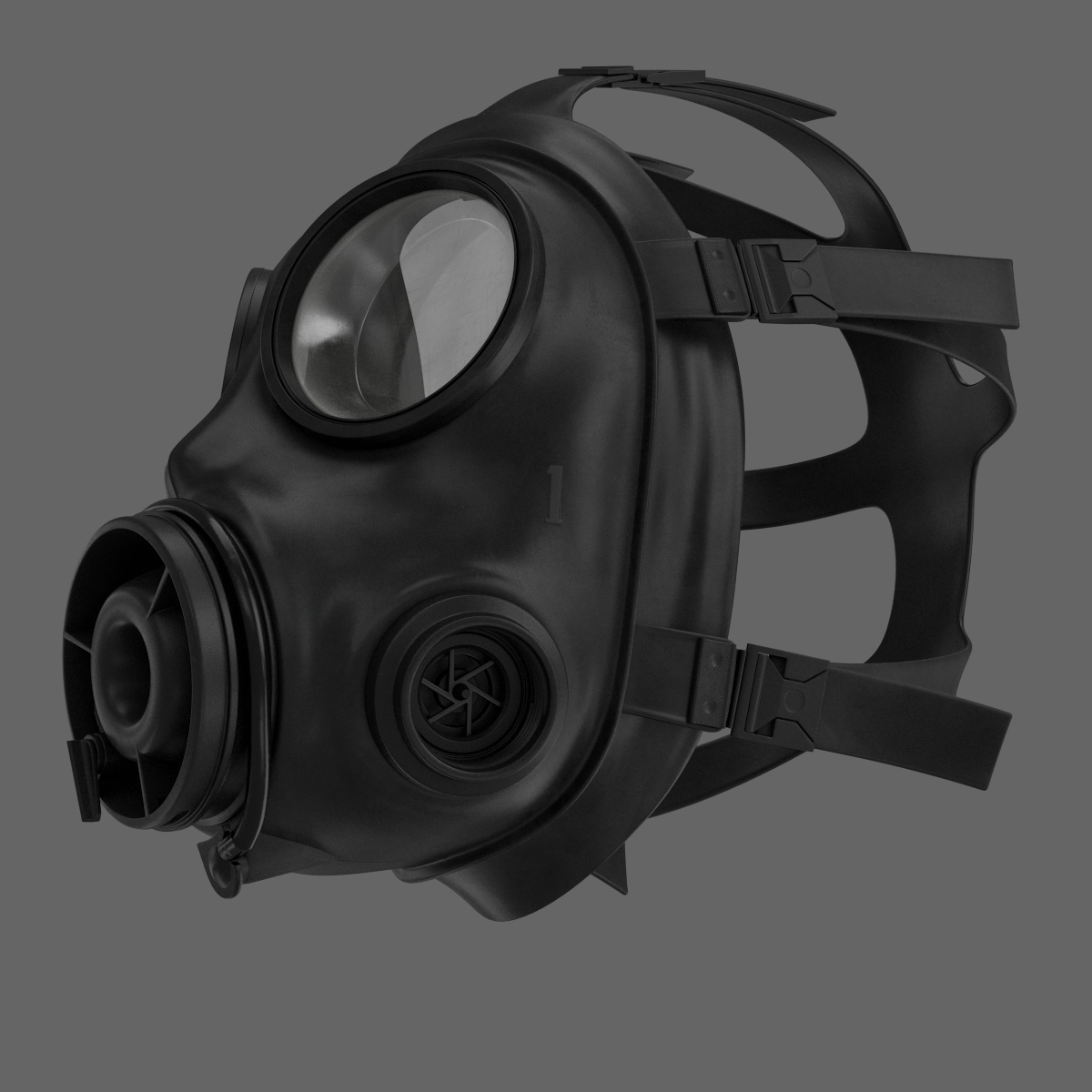 Army s10 gas mask 3D - TurboSquid 1264254