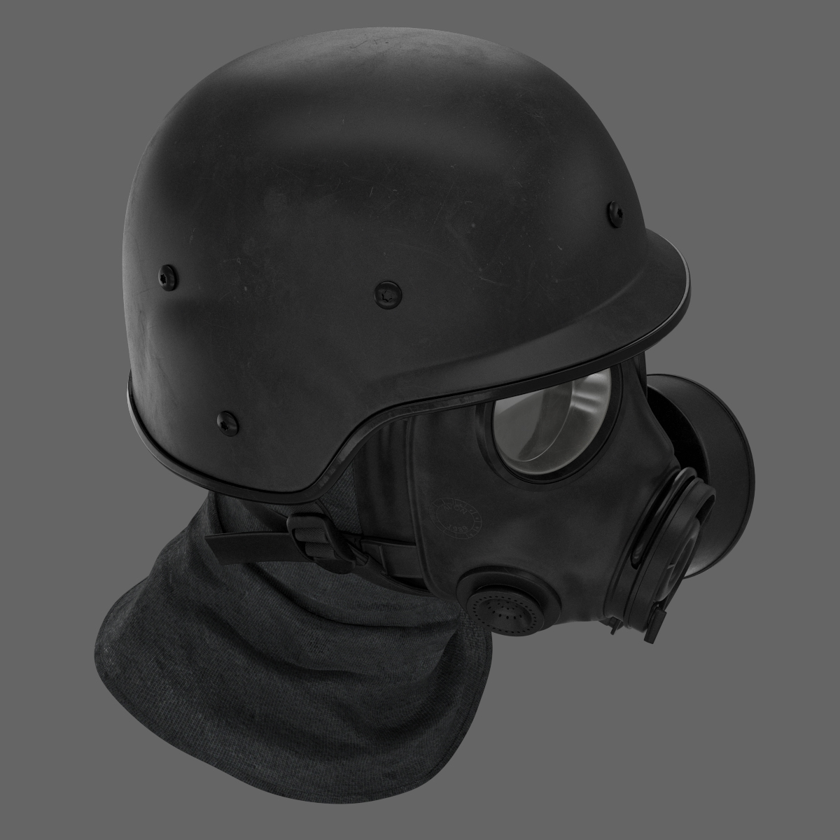 avon s10 gas mask drawing