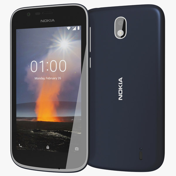 Nokia 1 Dunkelblau 3D-Modell - TurboSquid 1264307