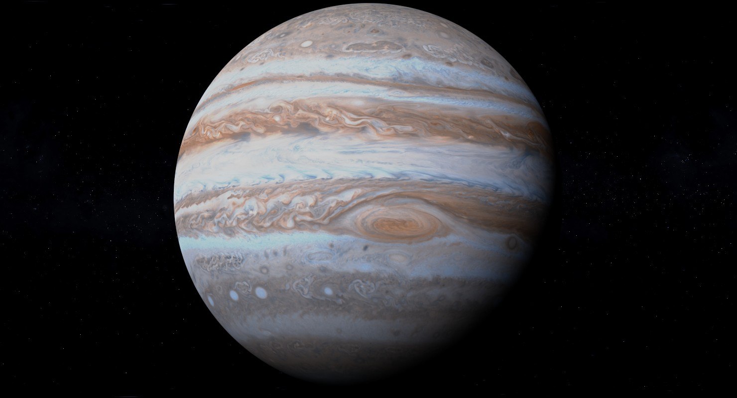 3D photorealistic jupiter model - TurboSquid 1264454