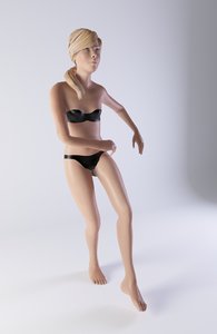3D model nude women