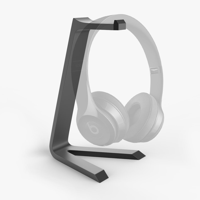 3D headphone stand TurboSquid 1264705