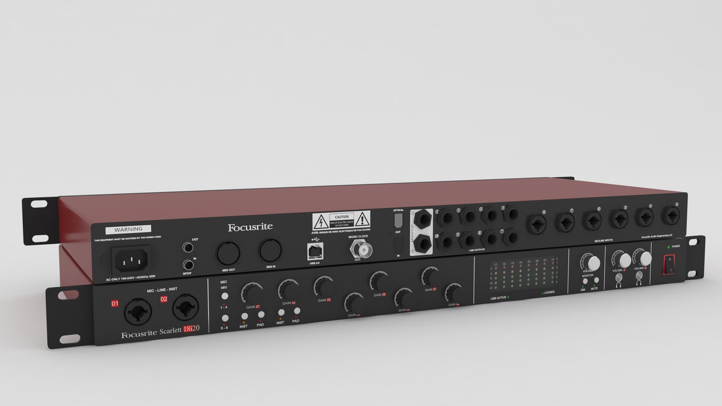 Focusrite scarlett 18i20 фото