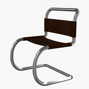 3D minimalist chair