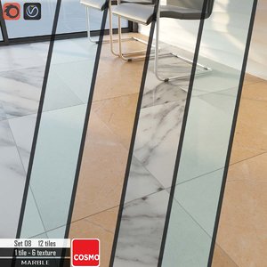 3D tile cosmo stone set