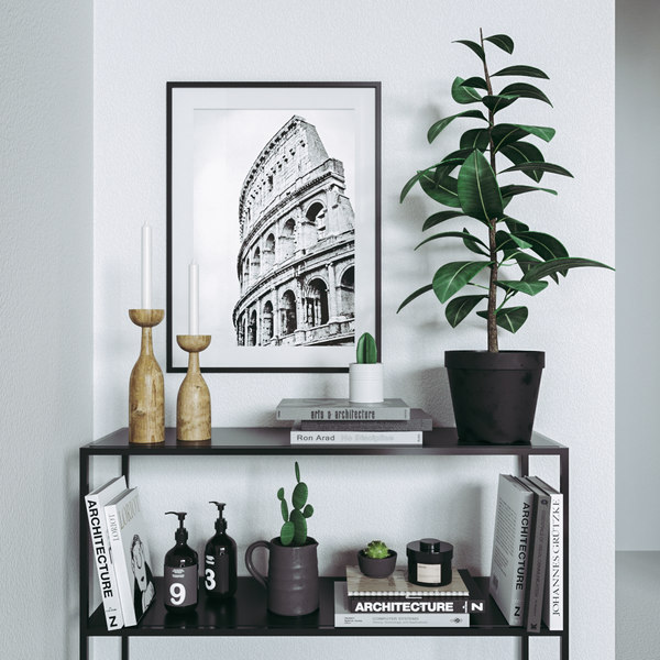 3D decor set model