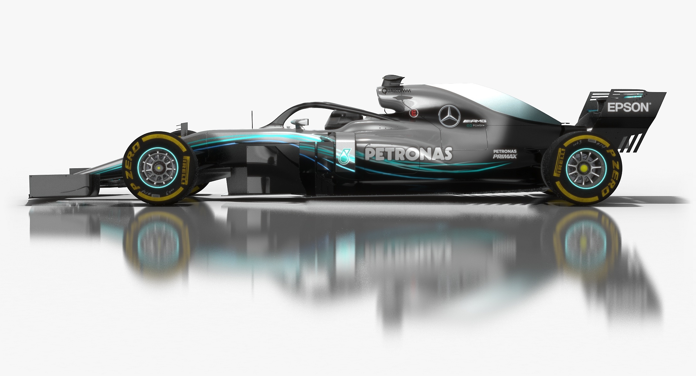 梅赛德斯-amg w09 eq power   formula 1赛车2018