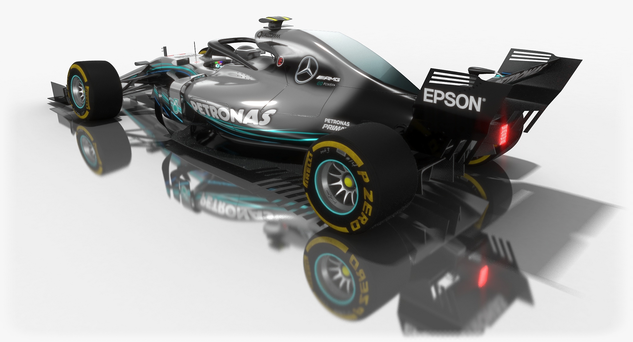 梅赛德斯-amg w09 eq power   formula 1赛车2018