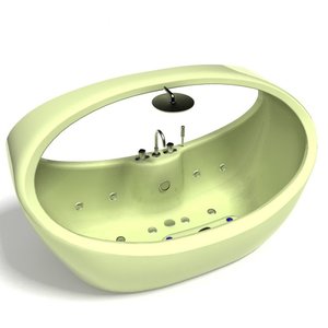 3D bath tub model