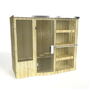 3D sauna