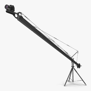 camera crane nikon d500 3D model