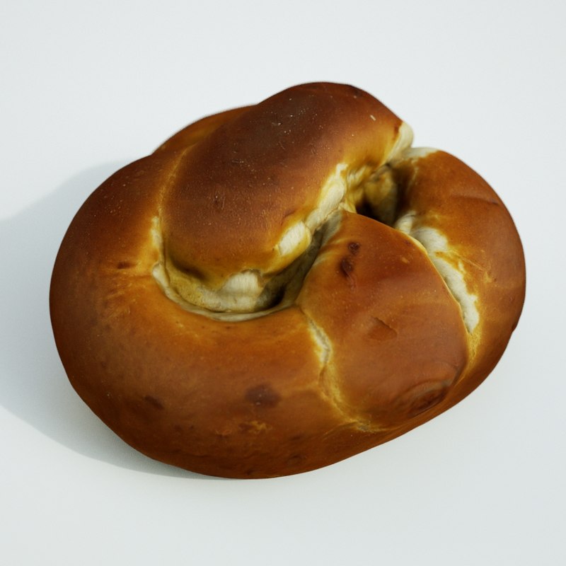 3d simulation bread
