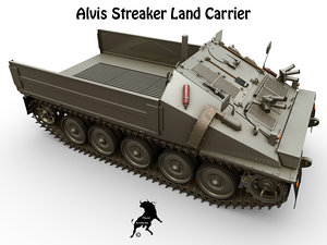 alvis streaker carrier 3D model
