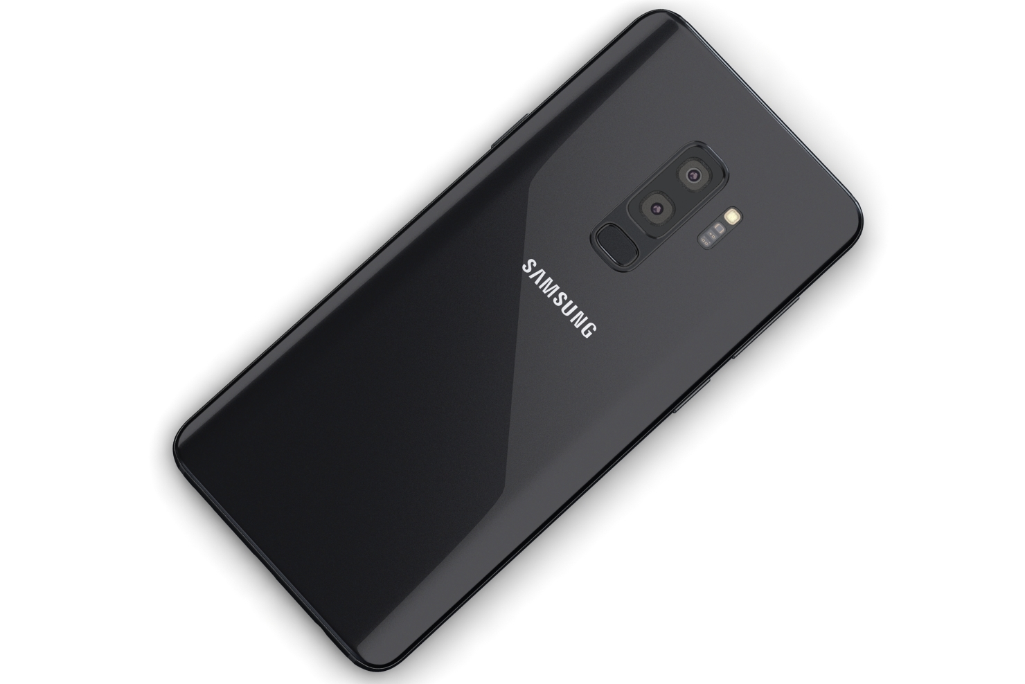 三星galaxy s9 plus午夜黑3d模型
