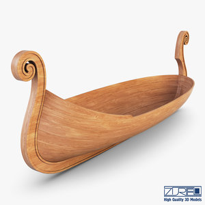 3D ancient boat