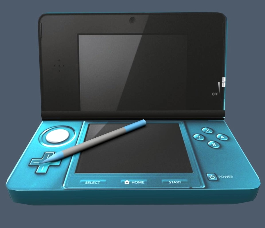 3D nintendo ds model TurboSquid 1266711