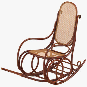 3D rocking chair