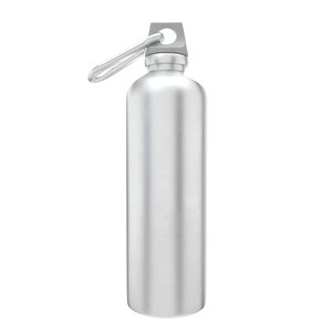 reusable aluminium water bottle 3D model