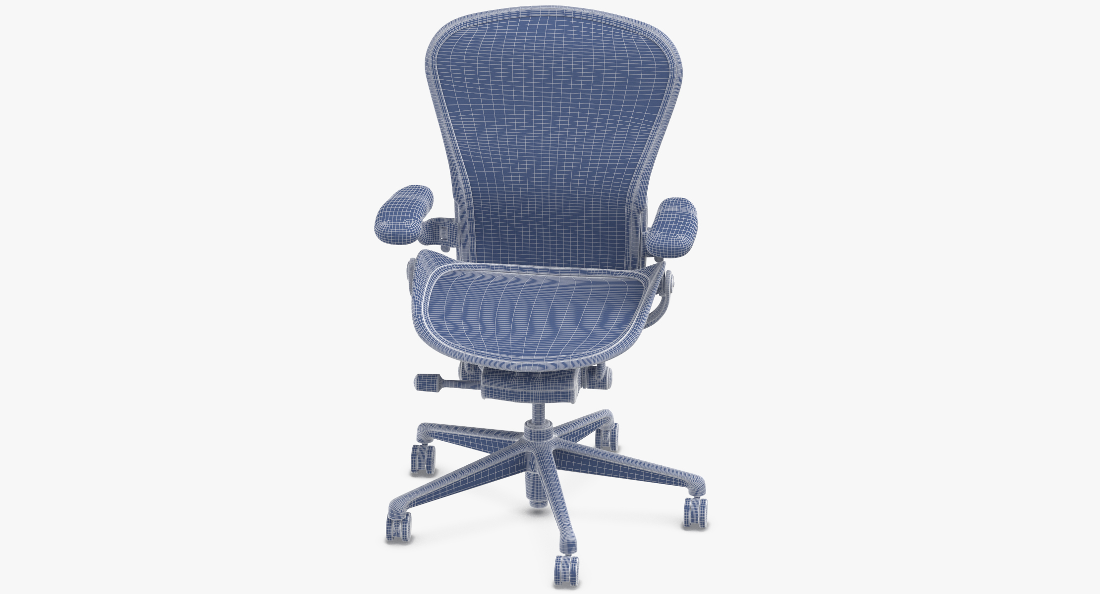 Herman miller aeron chair model TurboSquid 1267512