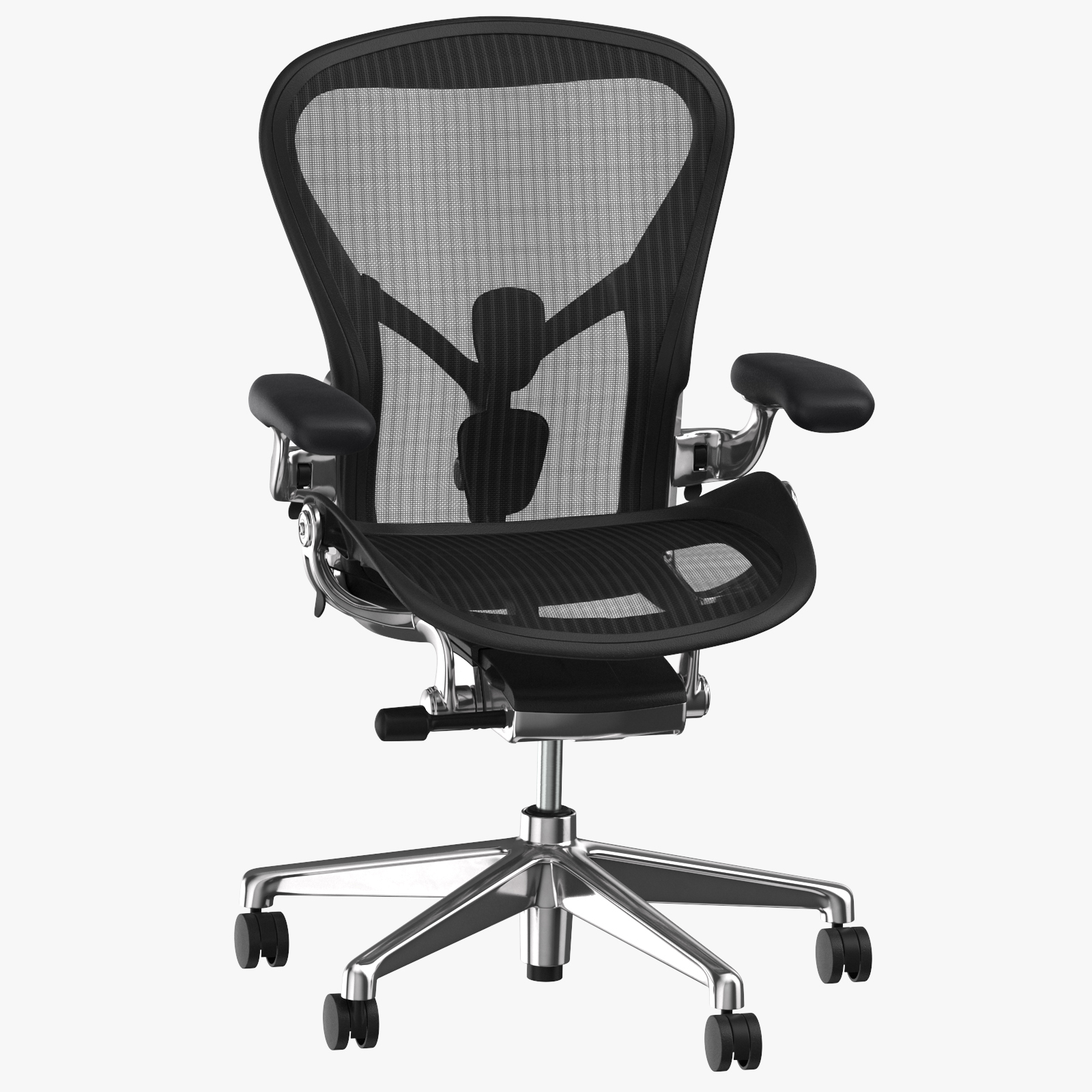 Herman miller aeron chair model TurboSquid 1267512